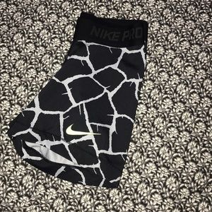 Lightning Patterned Nike Pros